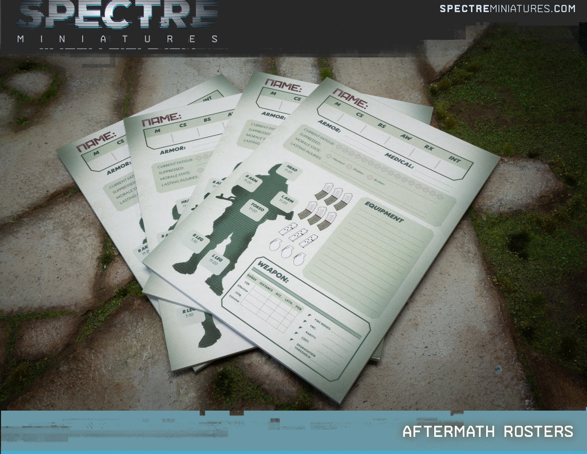 Aftermath Rosters – Spectre Miniatures