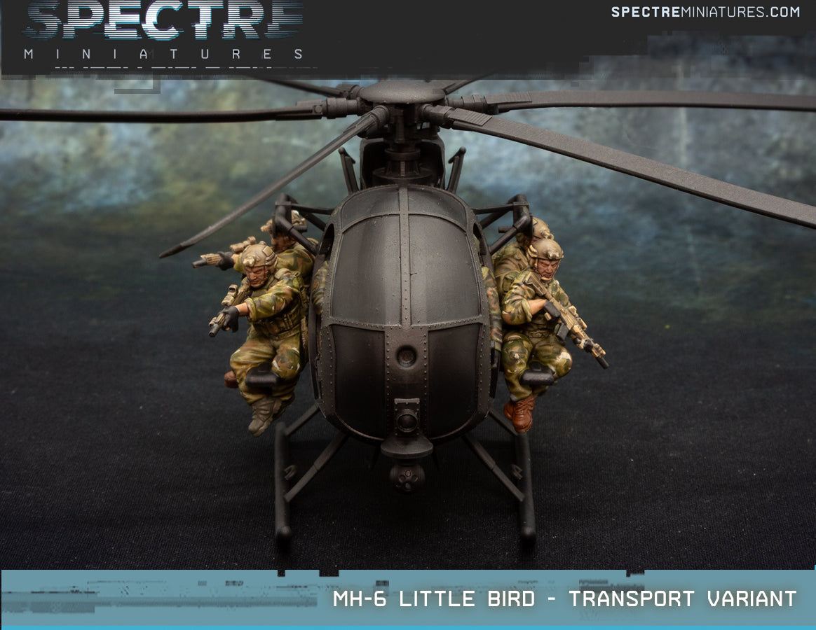 MH-6 Little Bird - Transport variant – Spectre Miniatures
