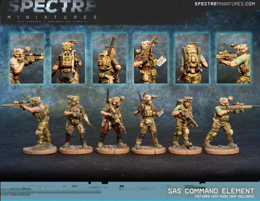 SAS Command Element – Spectre Miniatures