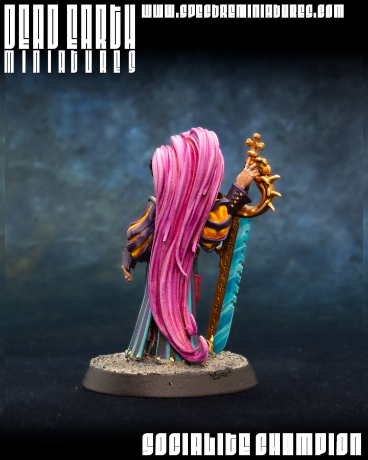 Socialite Champion with Sword